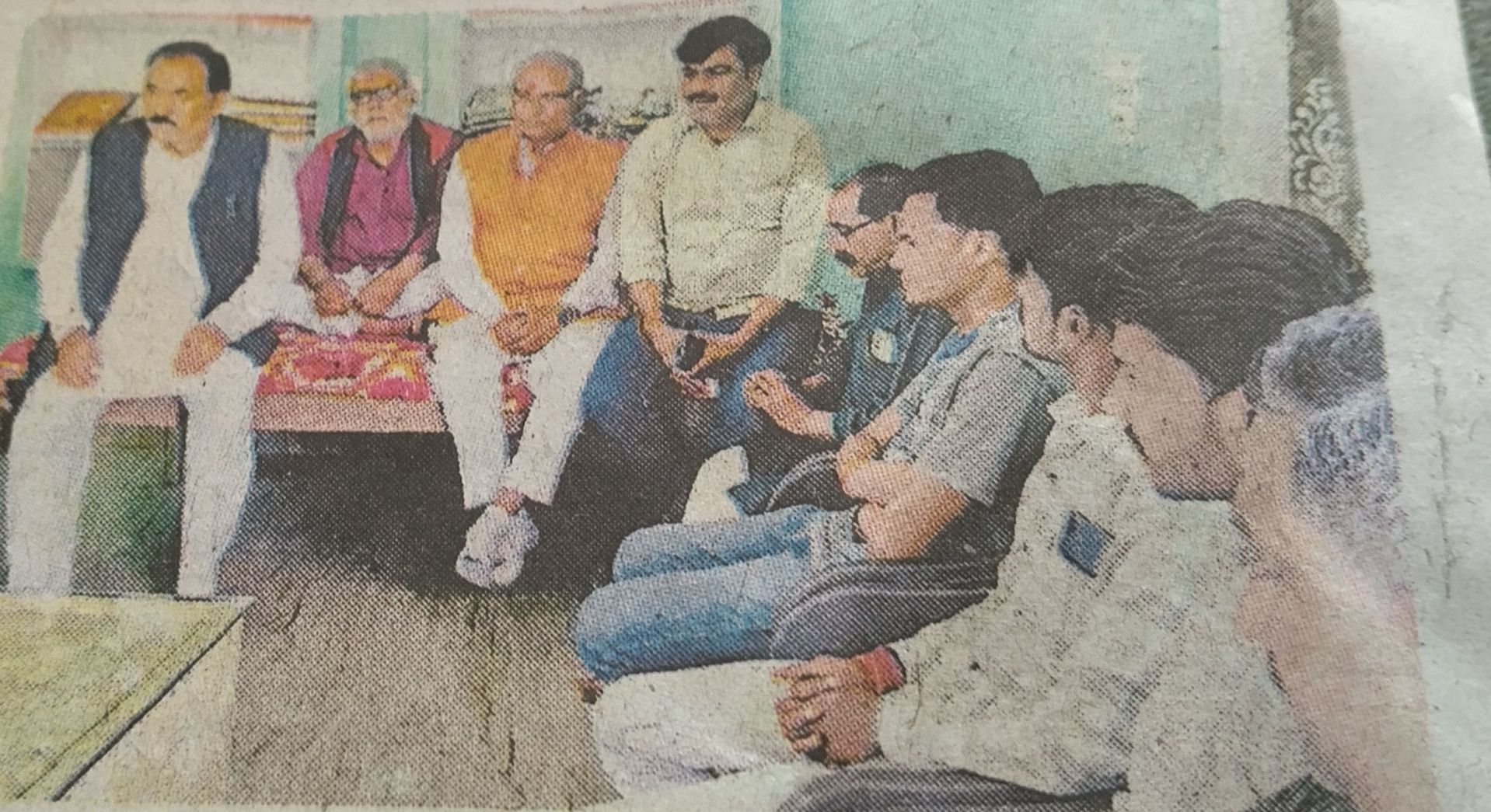 में भाजपा की समर्पण निधि बैठक हुई